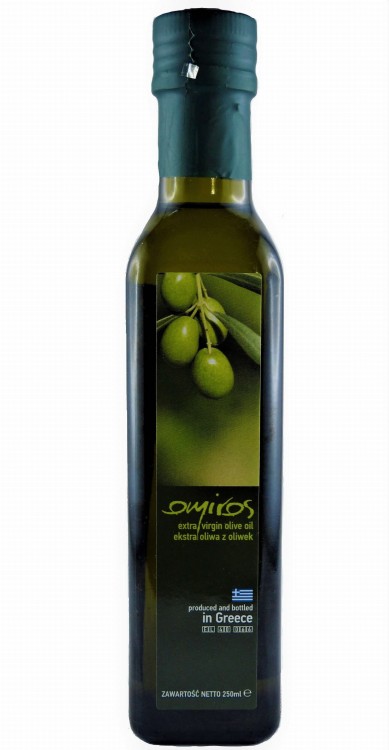 Grecka oliwa z oliwek z pierwszego tłoczenia na zimno 250ml