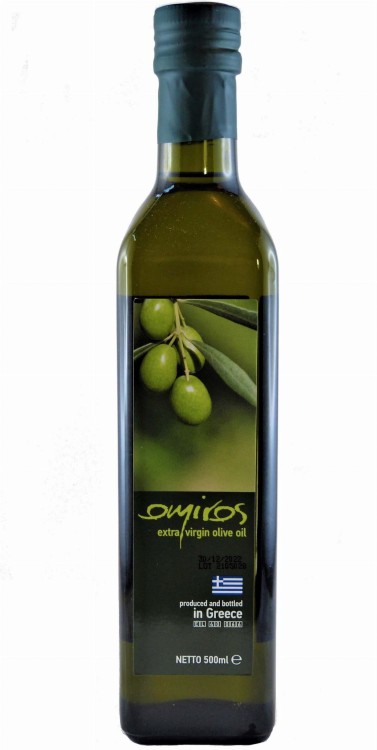 Grecka oliwa z oliwek z pierwszego tłoczenia na zimno 500ml